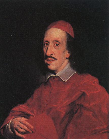 Giovanni Battista Gaulli Called Baccicio Portrait of Cardinal Leopoldo de' Medici